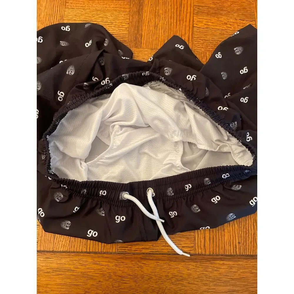 GoPuff liquid death trunks medium